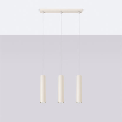 Pendellampe LAGOS 3L beige - Billede 3