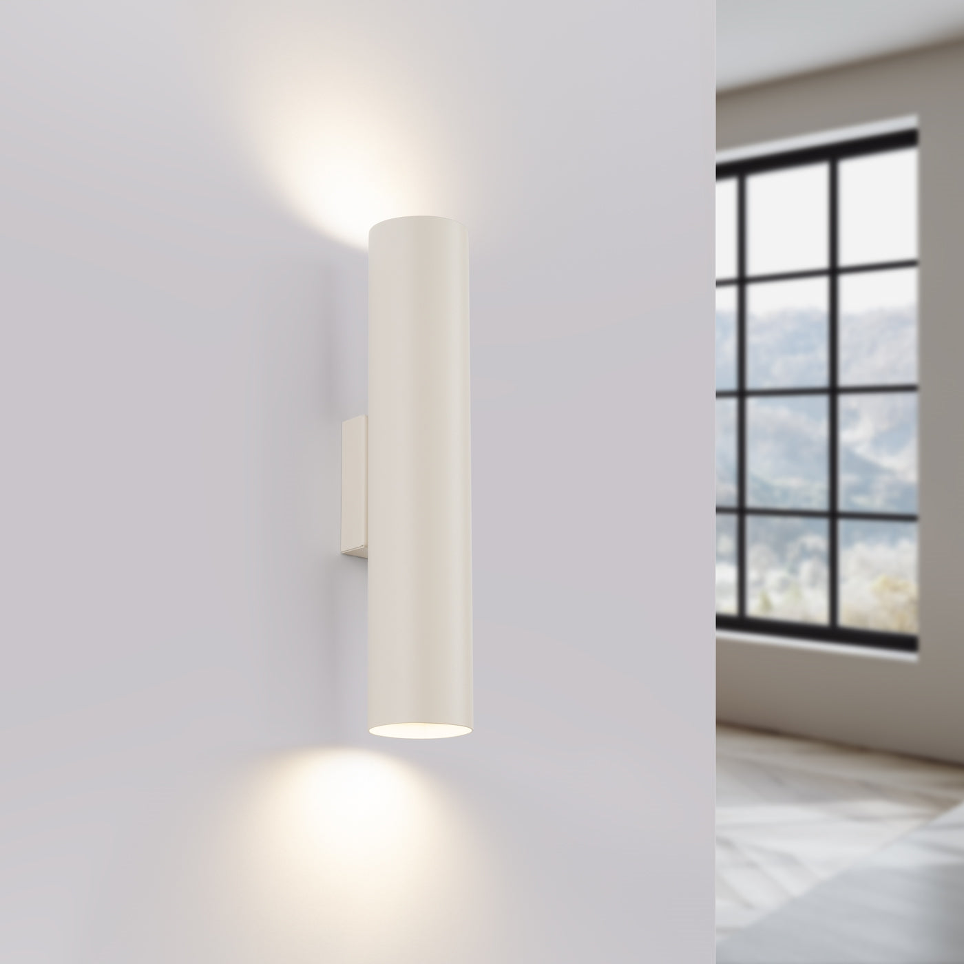 Væglampe LAGOS 2 beige - Hovedbillede