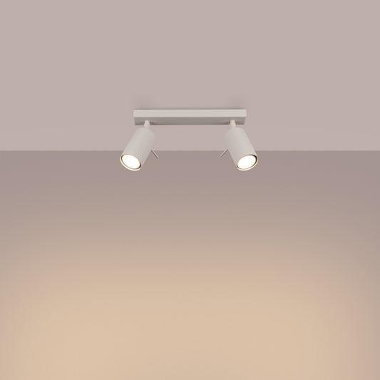 Loftslampe RING 2 beige - Hovedbillede