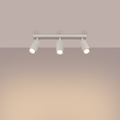 Loftslampe RING 3L beige - Hovedbillede