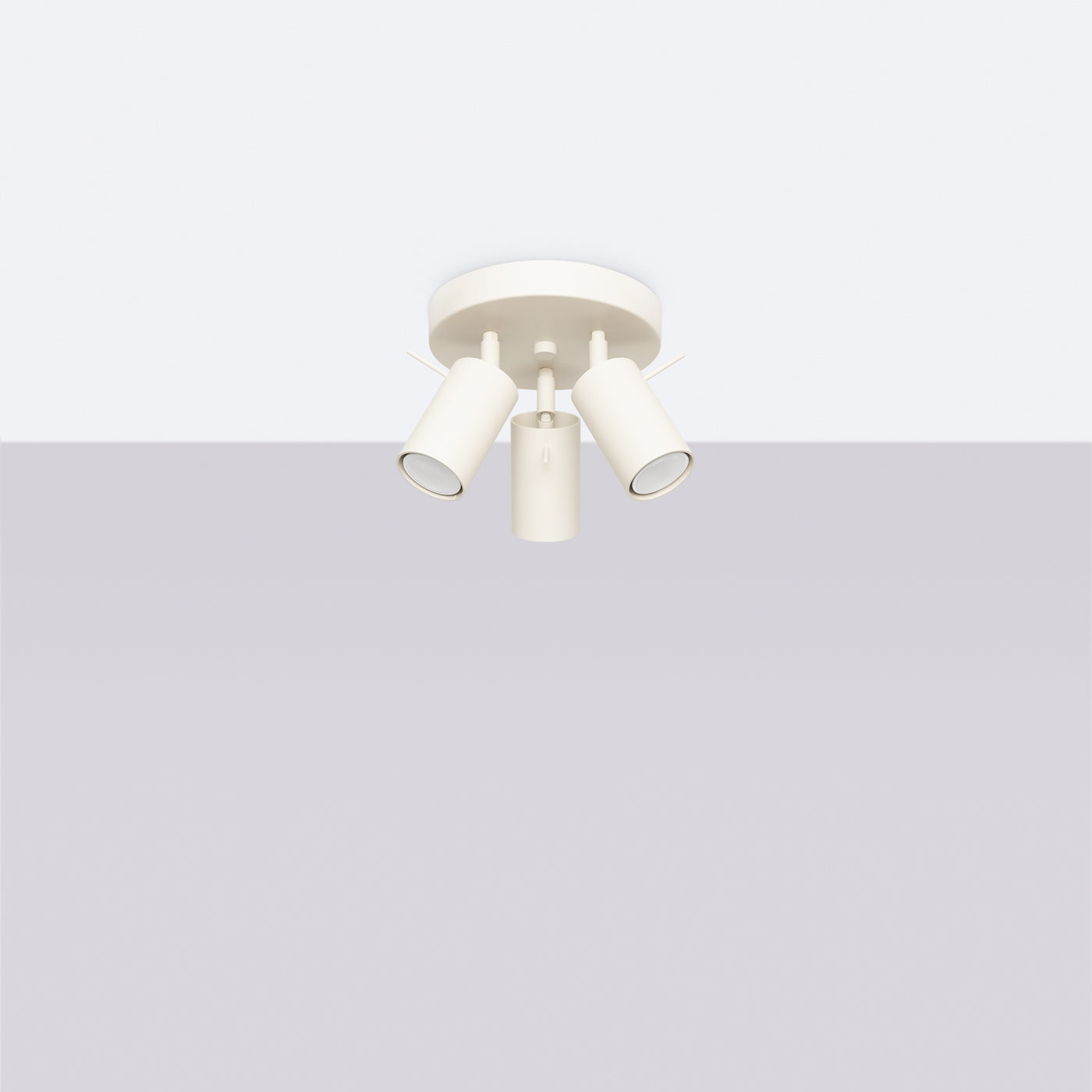 Loftslampe RING 3P beige - Billede 3