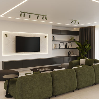 Loftlampe RING 2 olivengrøn - Billede 12