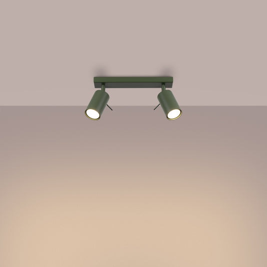 Loftlampe RING 2 olivengrøn - Hovedbillede