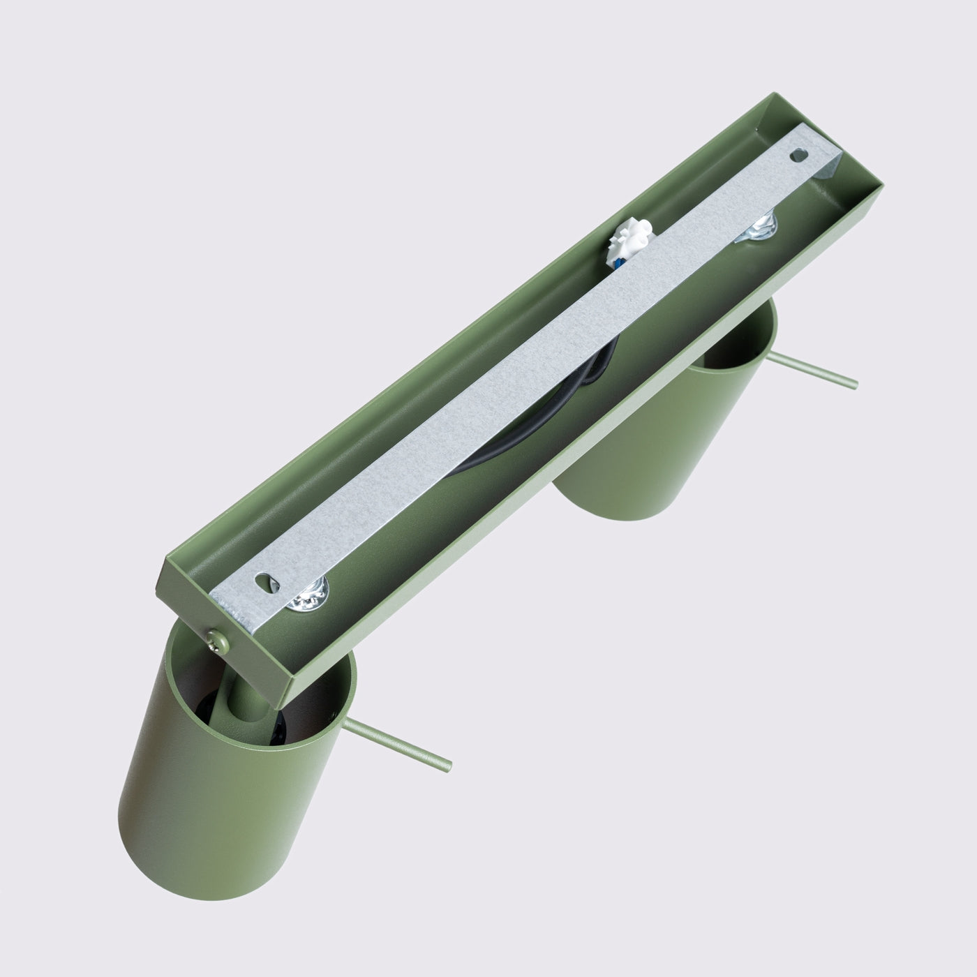 Loftlampe RING 2 olivengrøn - Billede 4