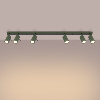 Loftslampe RING 6L olivengrøn - Hovedbillede