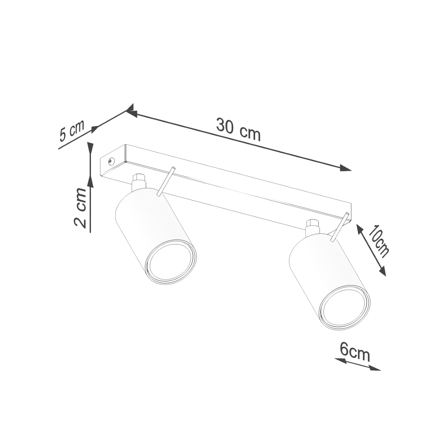 Loftslampe RING 2 okker rød - Billede 9