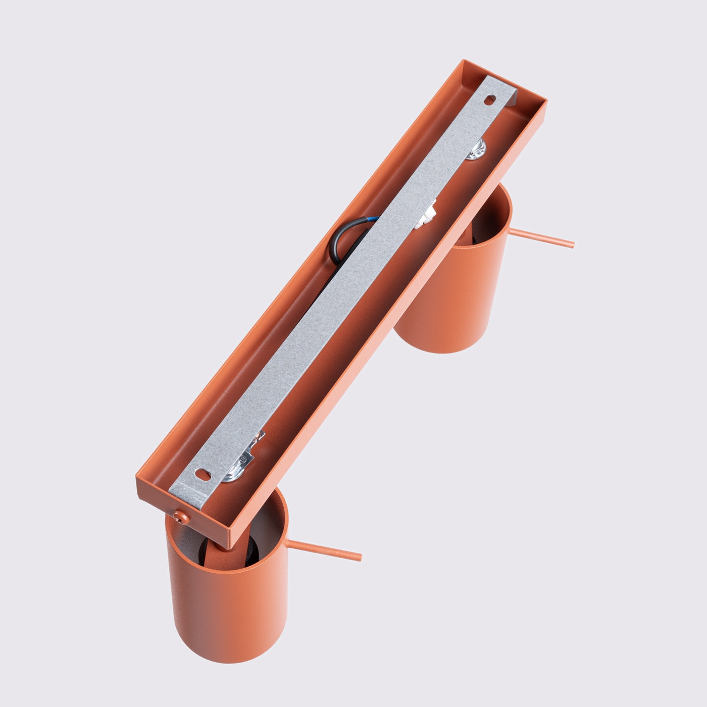 Loftslampe RING 2 okker rød - Billede 4