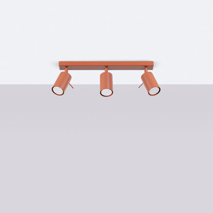 Loftslampe RING 3L okker rød - Billede 3