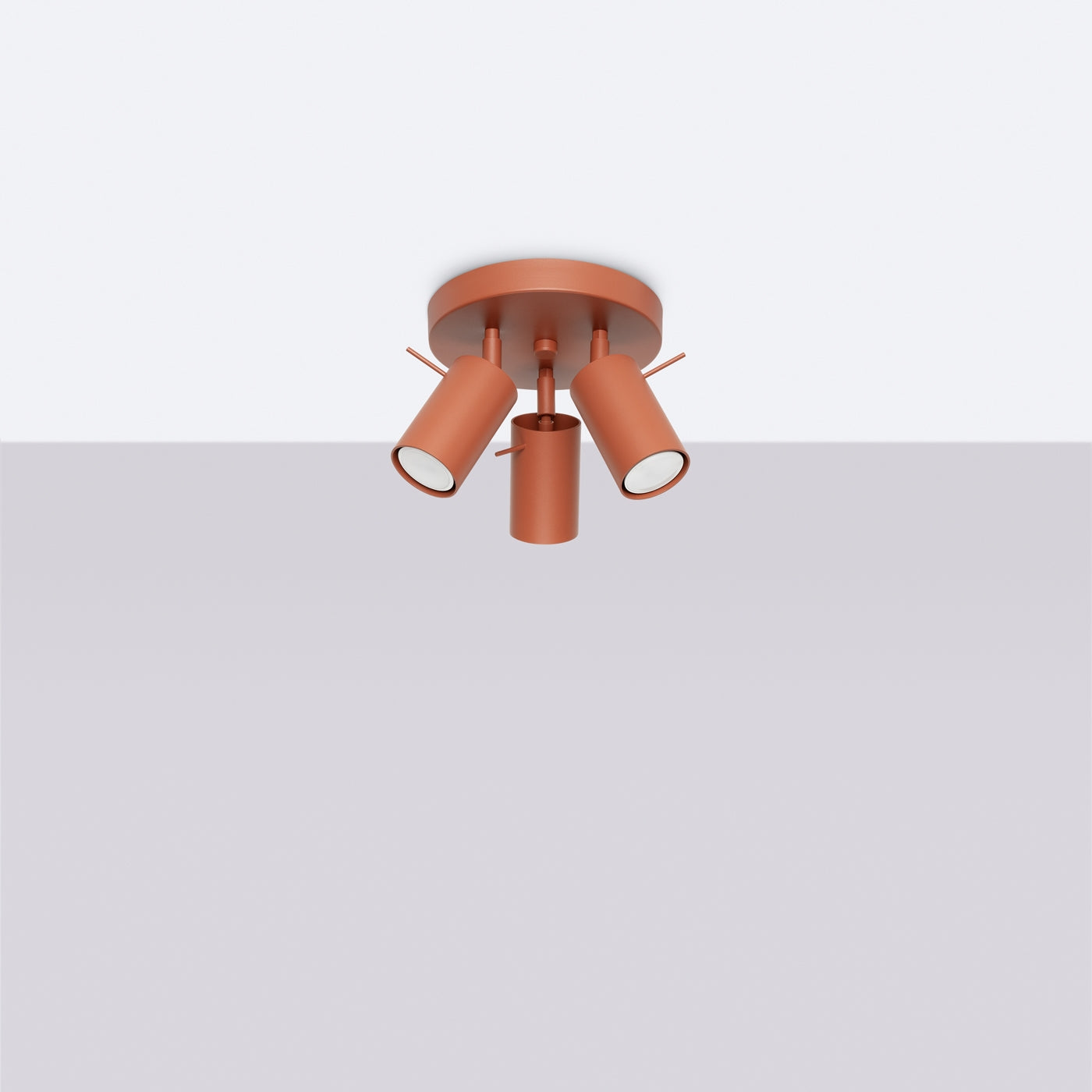 Loftslampe RING 3P okker rød - Billede 3