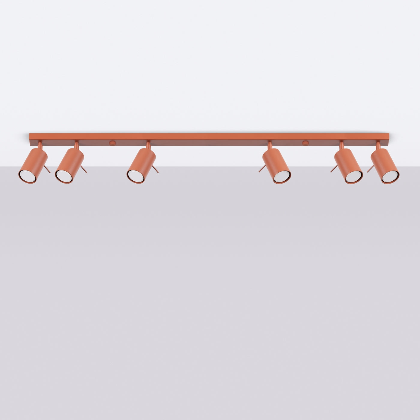 Loftslampe RING 6L okker rød - Billede 3