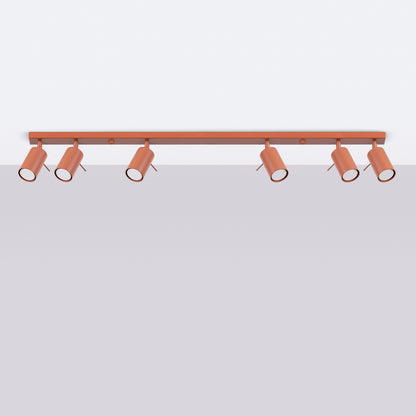 Loftslampe RING 6L okker rød - Billede 3