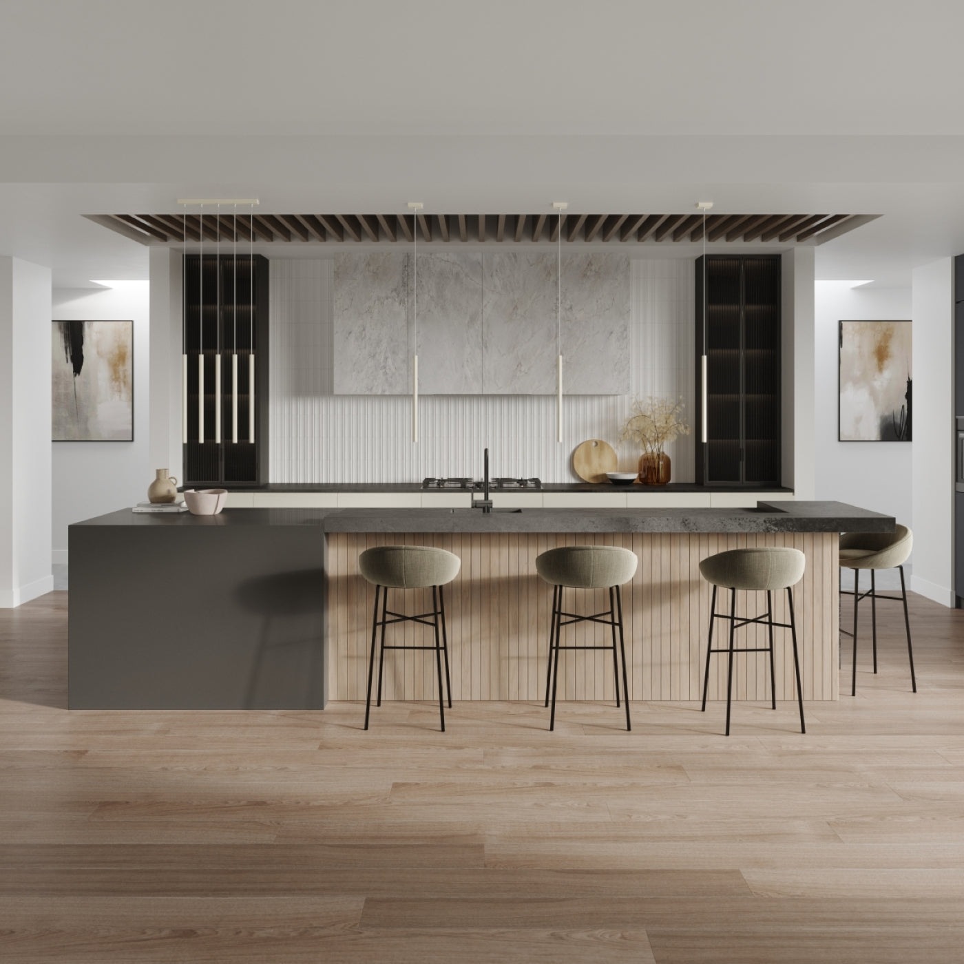 Pendel PASTELO 3P beige - Billede 7
