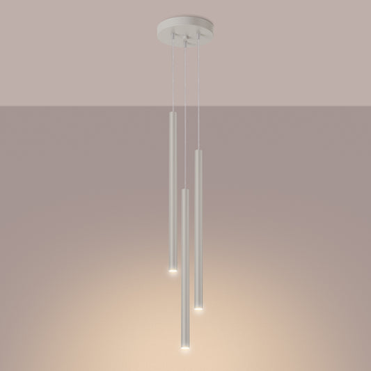 Pendel PASTELO 3P beige - Hovedbillede