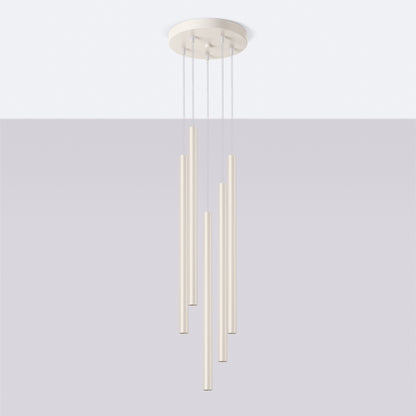 Pendellampe PASTELO 5P beige - Billede 3