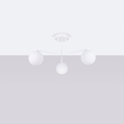 Lysekrone ASTRAL 3 hvid - Billede 3