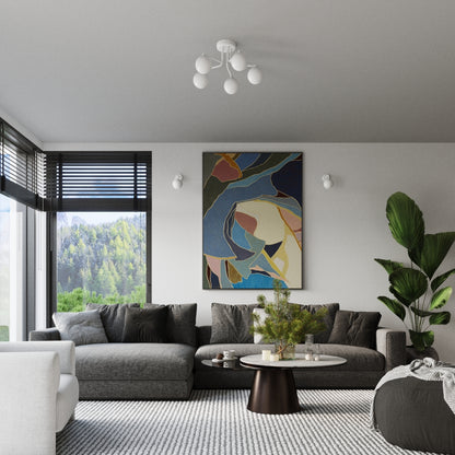 Lysekrone ASTRAL 5 hvid - Billede 10