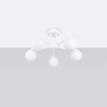 Lysekrone ASTRAL 5 hvid - Billede 3