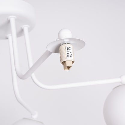 Lysekrone ASTRAL 5 hvid - Billede 7