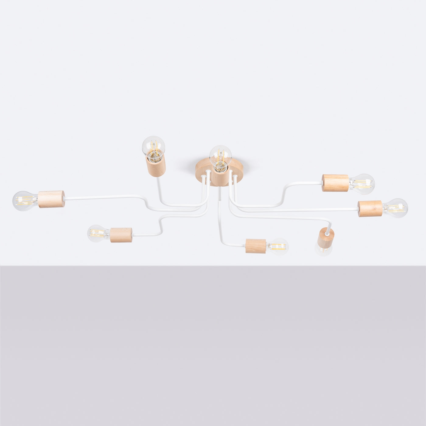 Lysekrone TIMBO 8 hvid - Billede 3