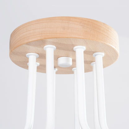 Lysekrone TIMBO 8 hvid - Billede 7