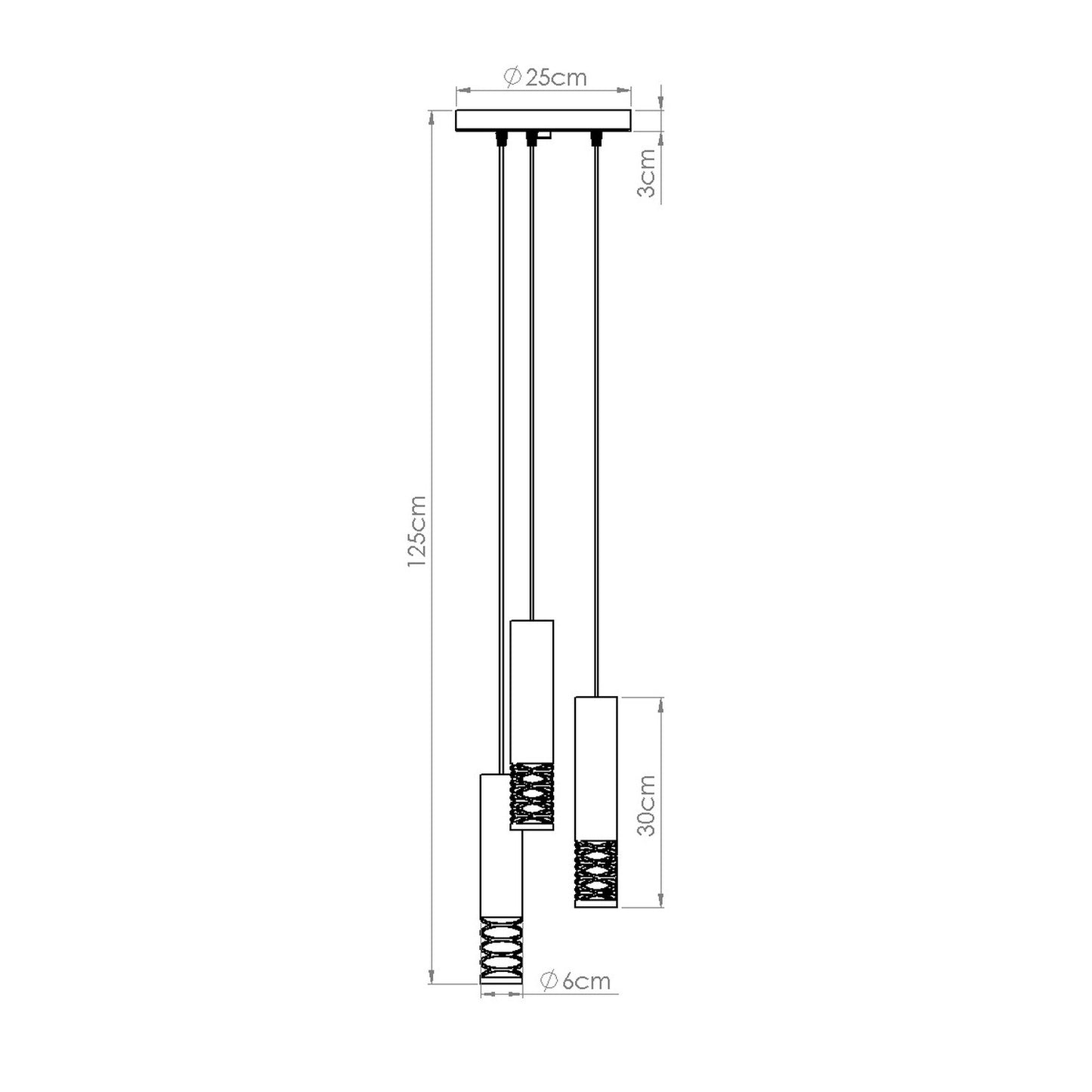 Pendellampe LAMI 3P - Billede 10