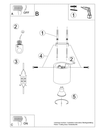 Loftlampe ORBIS - Billede 8