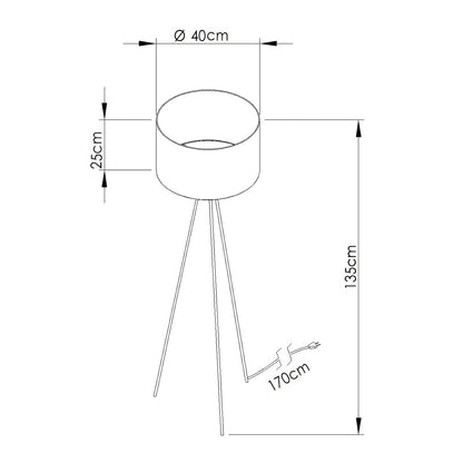 Gulvlampe NEVIA - Billede 11