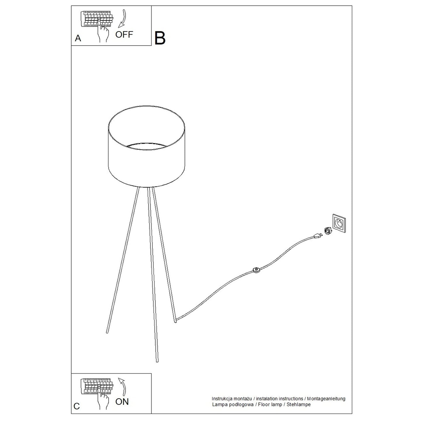 Gulvlampe NEVIA - Billede 12