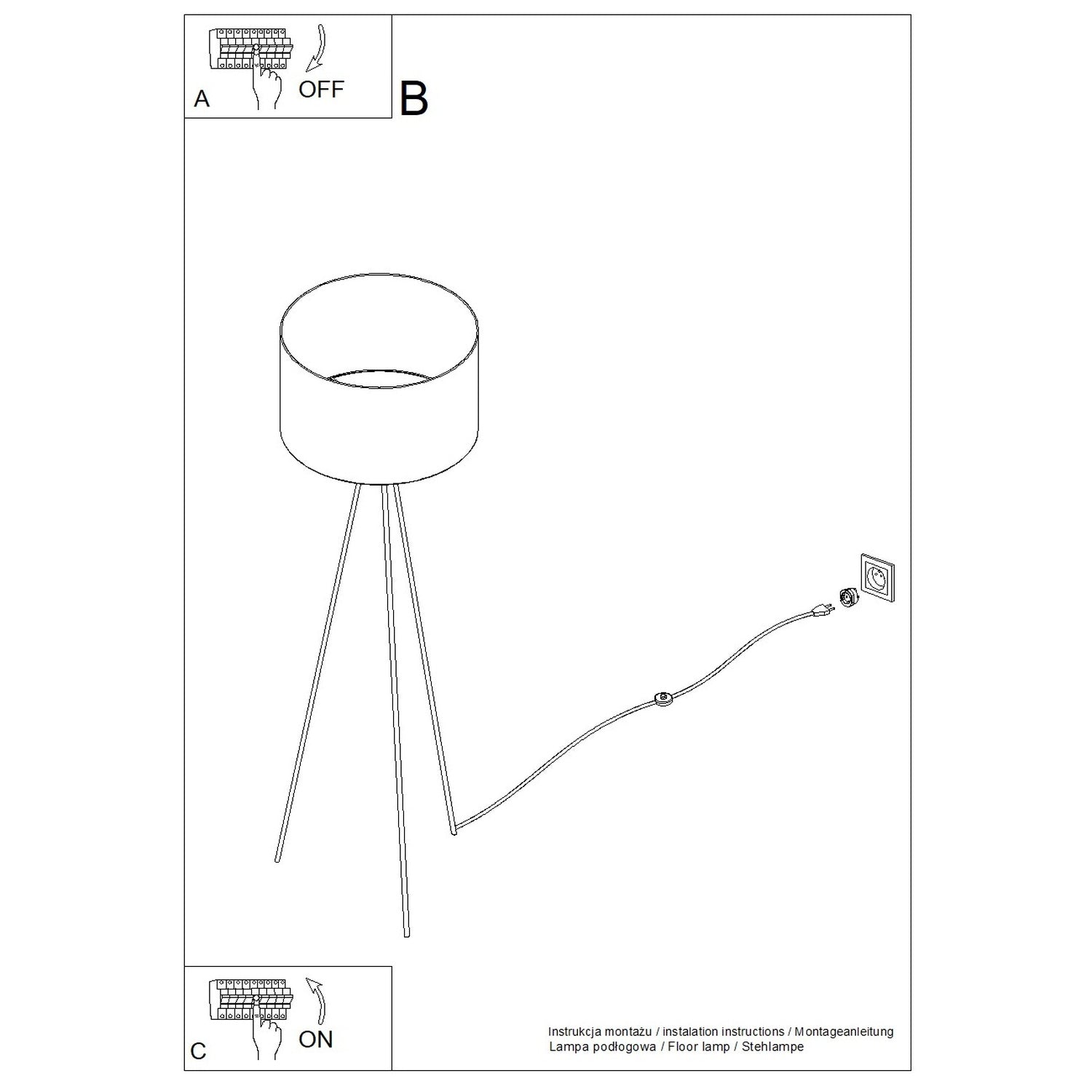 Gulvlampe NEVIA - Billede 12