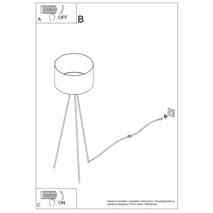 Gulvlampe NEVIA - Billede 12