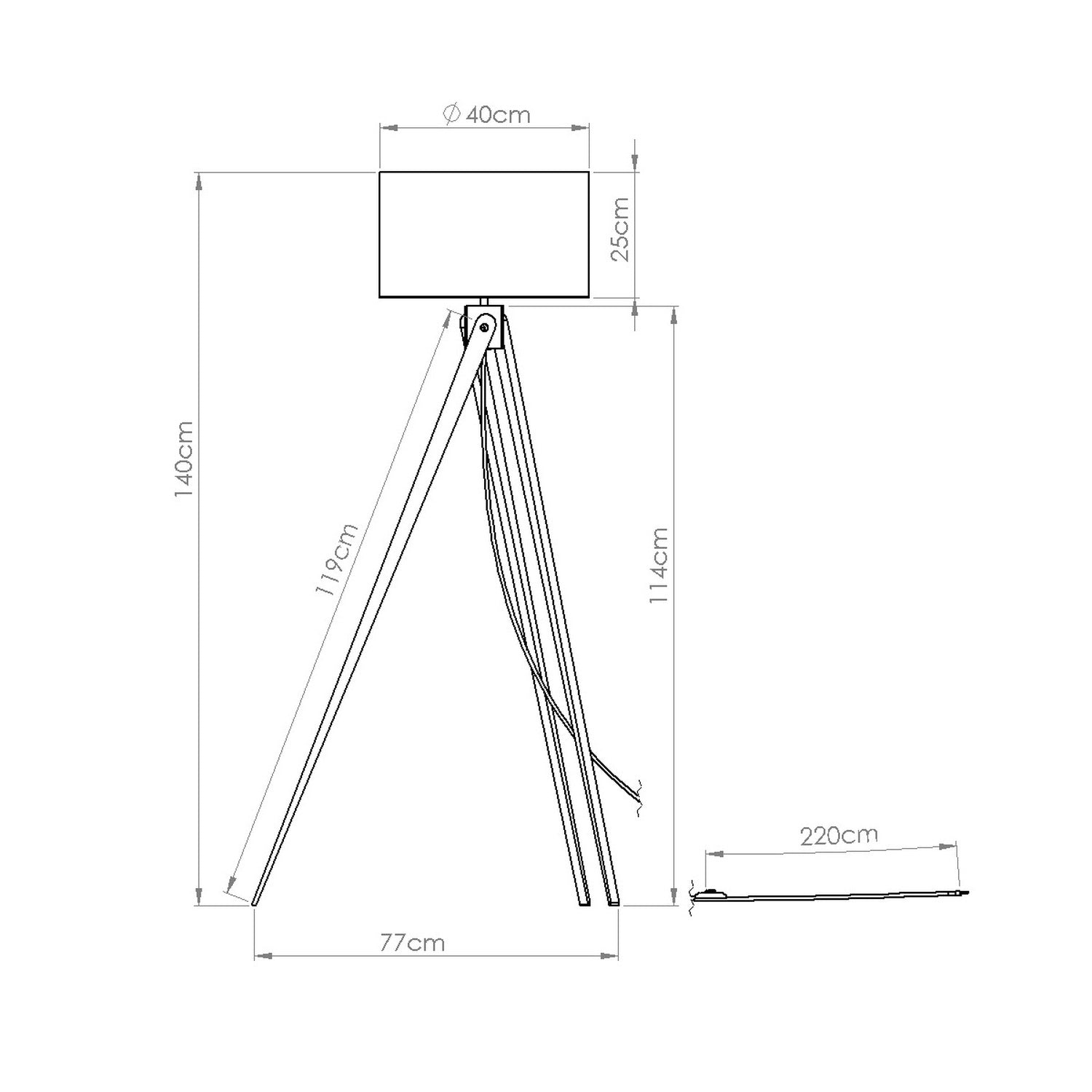 Gulvlampe NATT - Billede 11