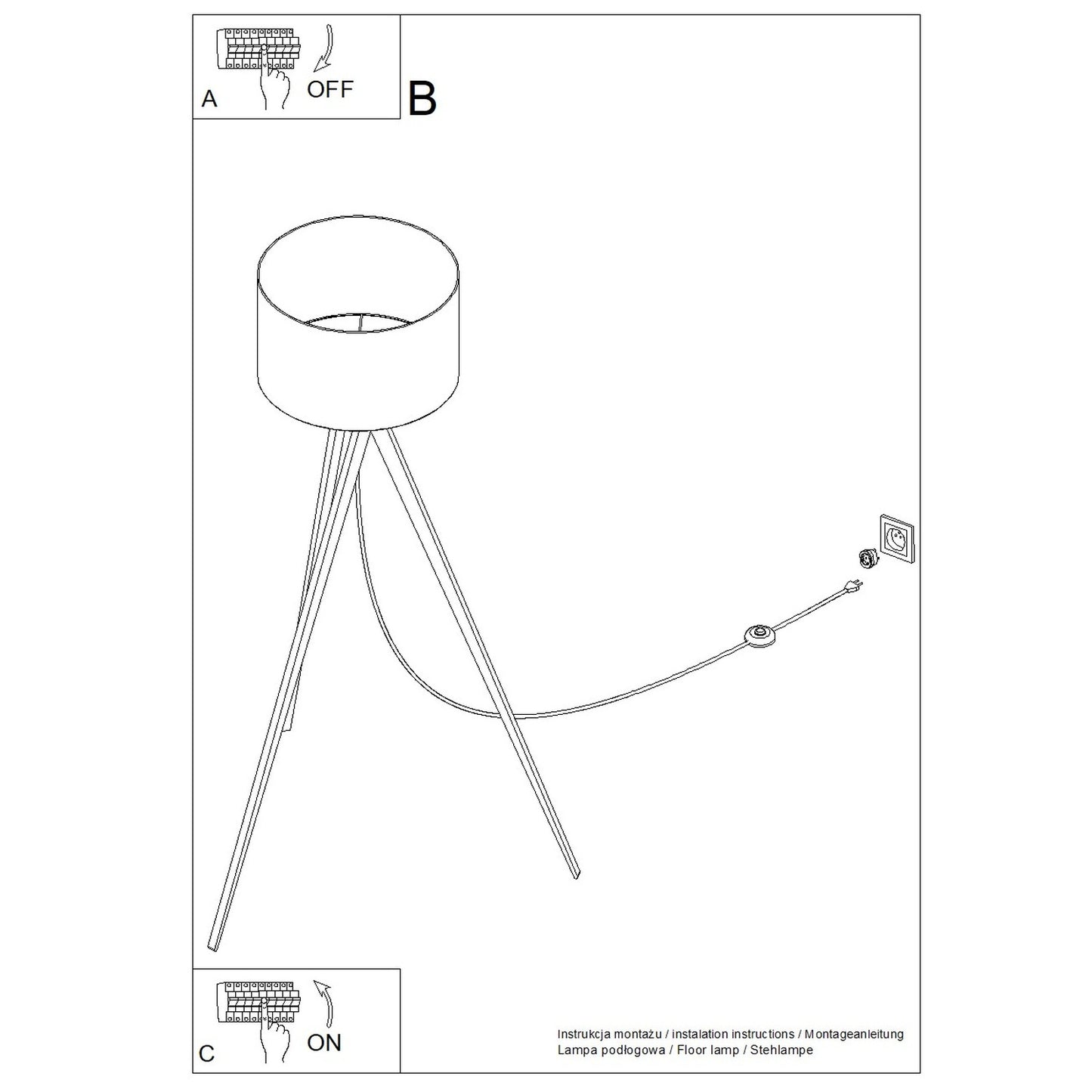 Gulvlampe NATT - Billede 12