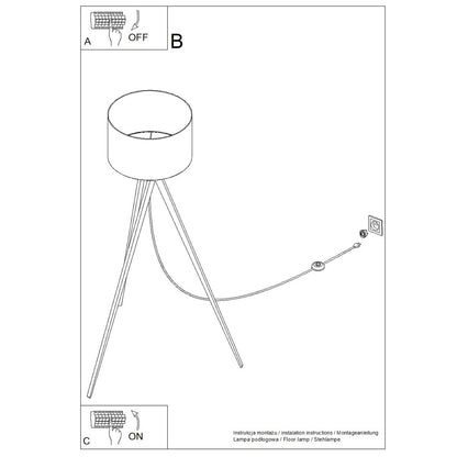 Gulvlampe NATT - Billede 12