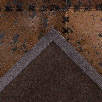 Voila 125 Lædertæppe Med Patchwork Mønster - Billede 5