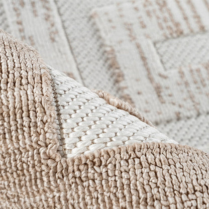 Sarai 125 Tæppe Med Grafisk Design Kort Luv - Billede 3