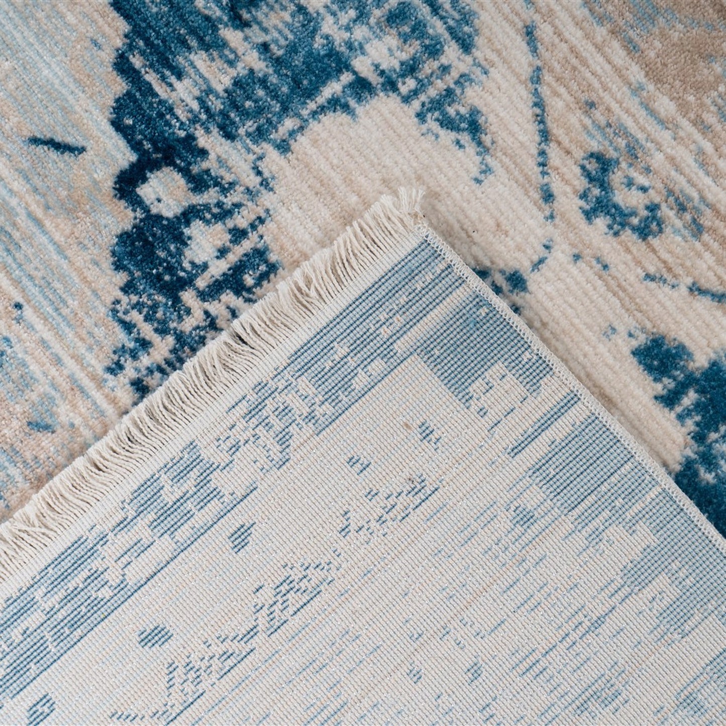 Baroque 525 Tæppe Med Frynser Og Vintage Udtryk - Billede 4