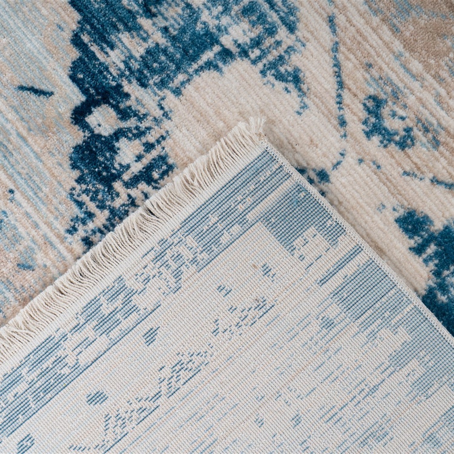 Baroque 525 Tæppe Med Frynser Og Vintage Udtryk - Billede 4