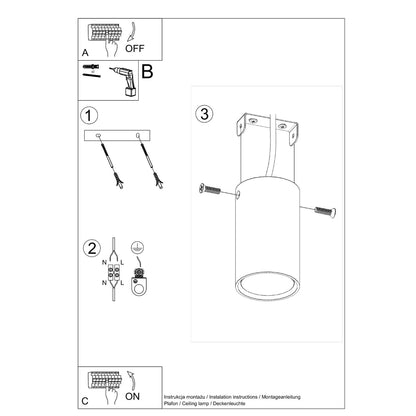 Loftlampe LAGOS 10 - Billede 8