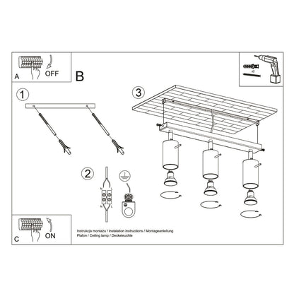 Loftlampe RING 3 - Billede 5