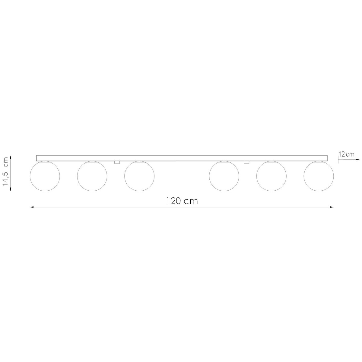 Loftlampe YOLI 6 - Billede 8