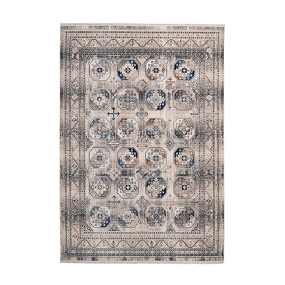 Anouk 425 Tæppe I Vintage Design Med Frynser - Variant TAJVN-200-290