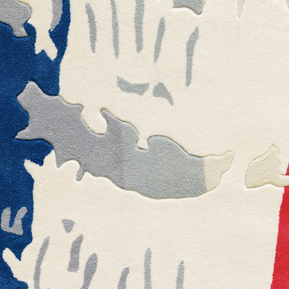 Joy 4203 Paris Tæppe Med Kort Luv Og Flerfarvet Motiv - Billede 3