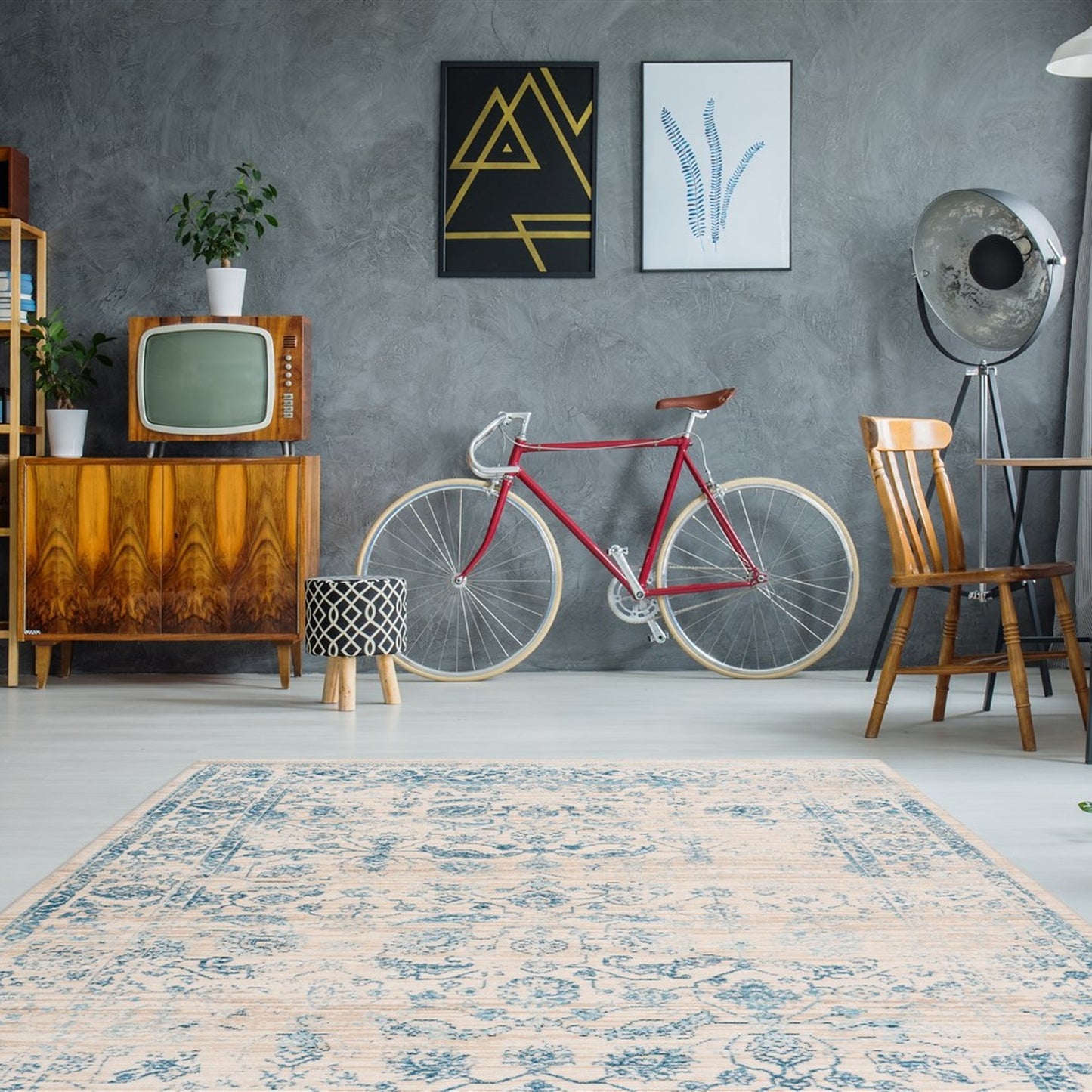 Baroque 625 Tæppe Med Vintage Look Og Frynser - Billede 2