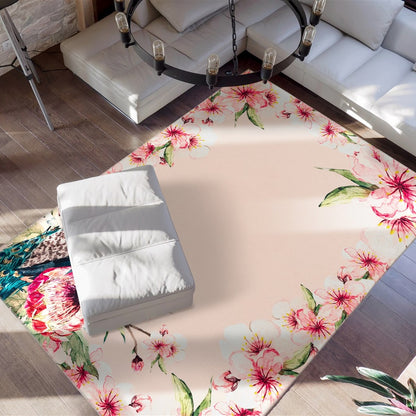 Blossom 125 Tæppe Fladvævet Med Blomstermønster - Billede 2