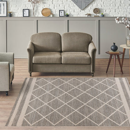 Rhombus 225 Tæppe Grafisk Design I Kort Luv - Billede 2