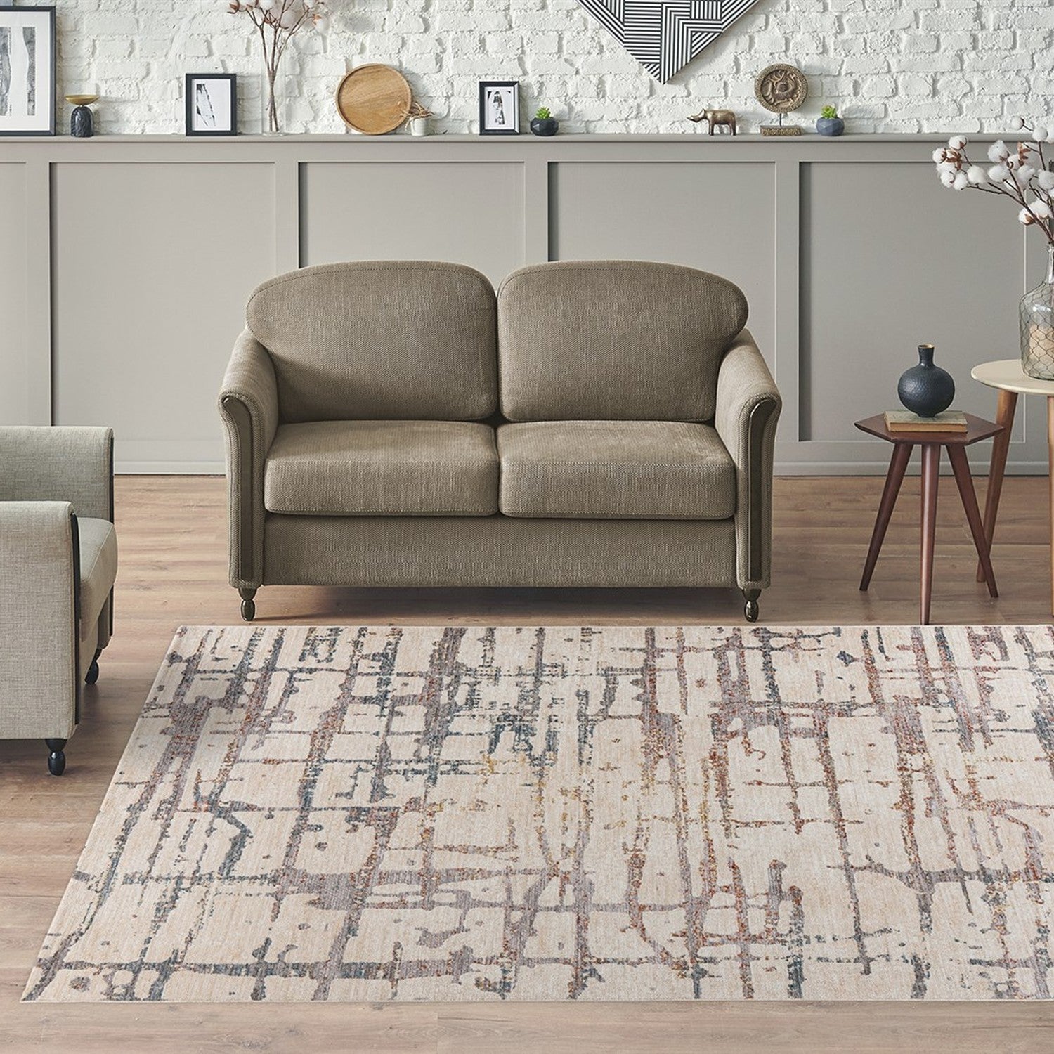 Jaka 325 Tæppe Med Kunstnerisk Design - Billede 2