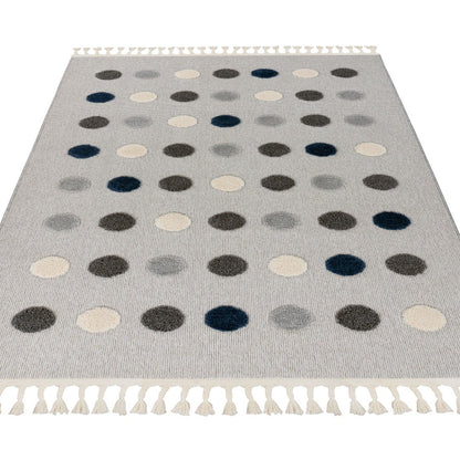 Modena 419 Dots Tæppe Med Prikdesign - Billede 3