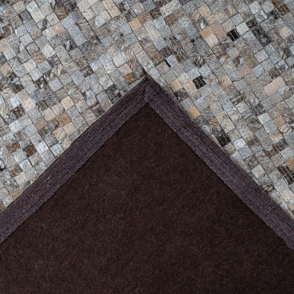 Finish 125 Lædertæppe Med Patchwork Udtryk - Billede 4