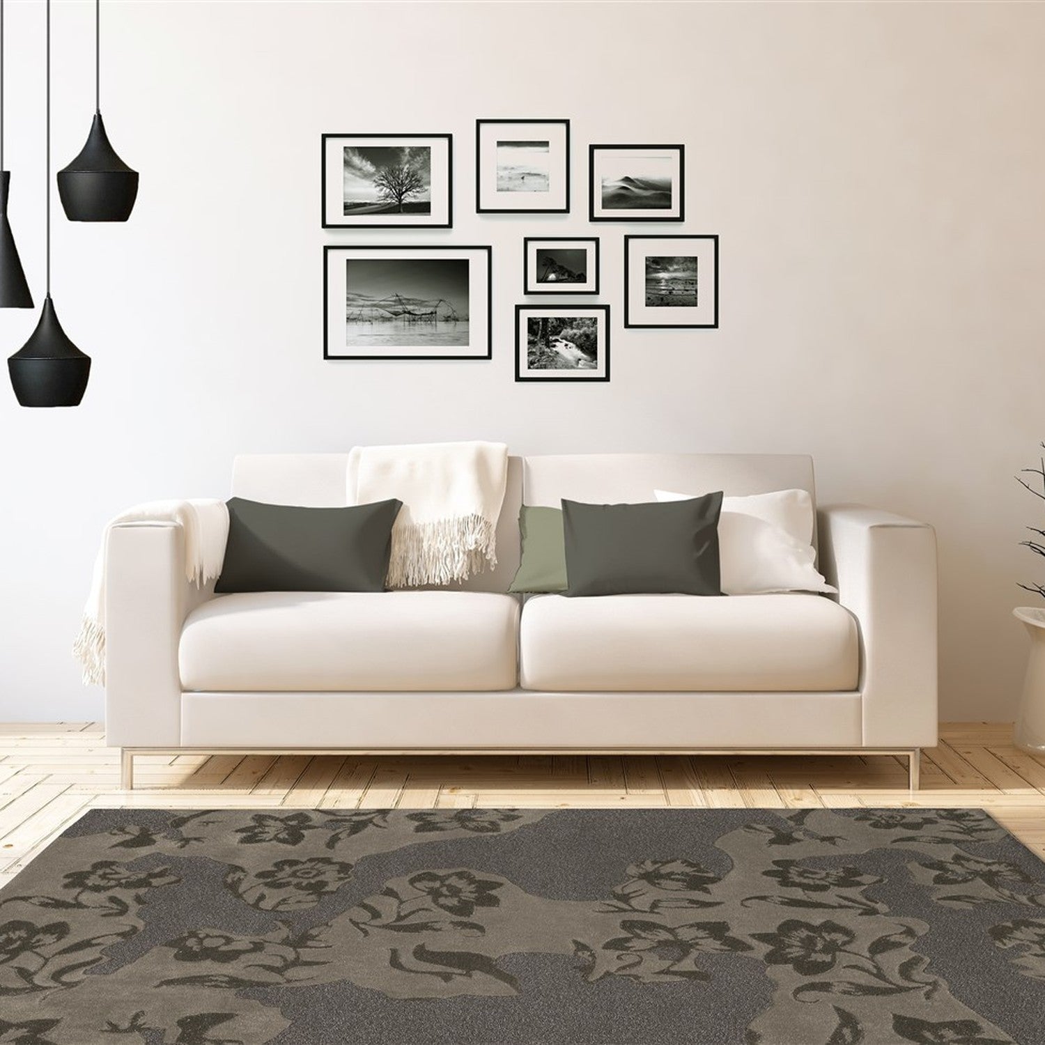 Spirit 7302 Tæppe Med Kort Luv I Moderne Design - Billede 2