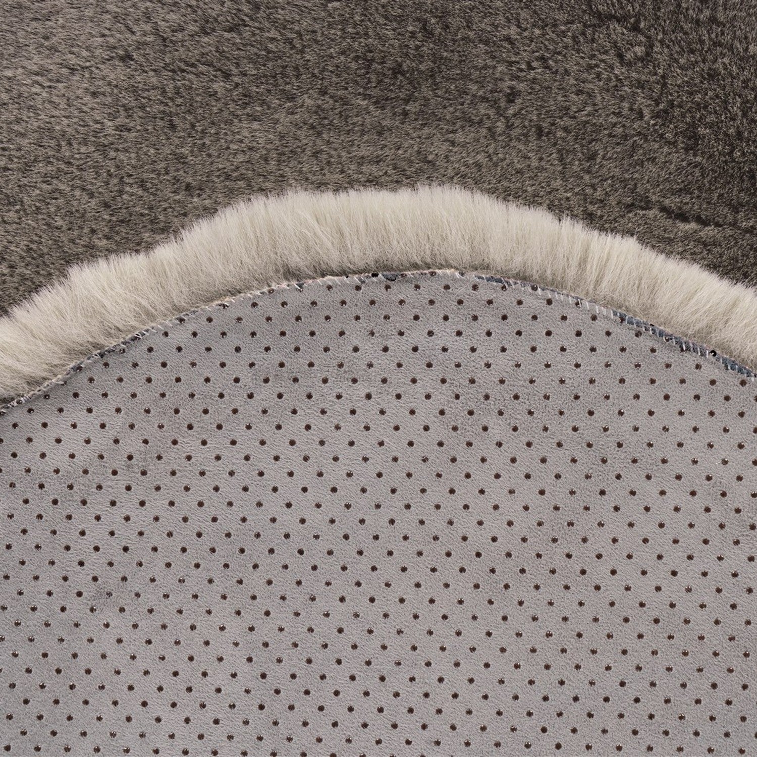 Rabbit Light Sheepskin 825 Tæppe I Kaninfels Udtryk - Billede 4